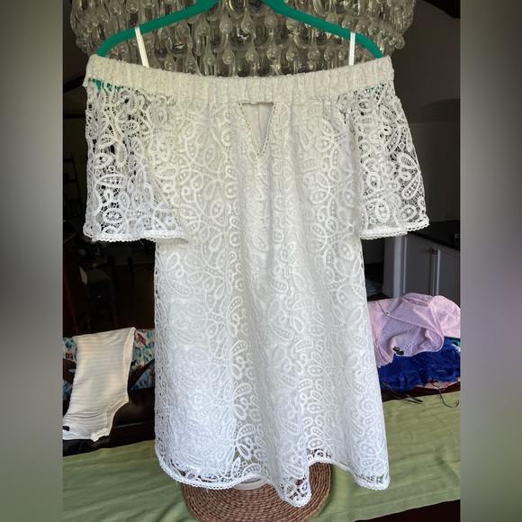 Rebecca Minkoff Morongo Dress in Lace. Size S. Like New. Worn once. - Picture 6 of 7